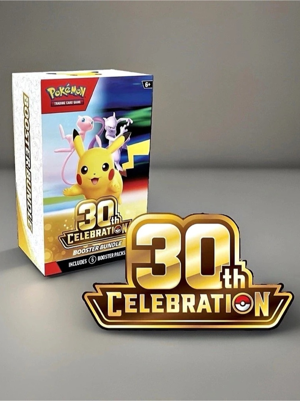 Pokémon TCG: 30th Celebration Booster Bundle With 6 Booster Packs NEW & SEALED✨